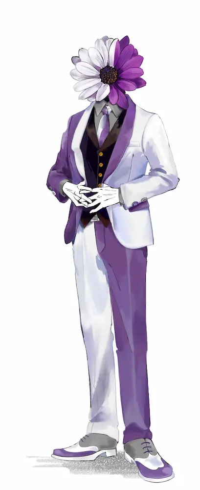 2色コスモス異形頭